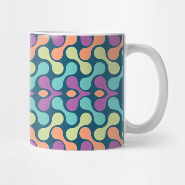 Metal balls vibrant colours Pattern by MarjanShop